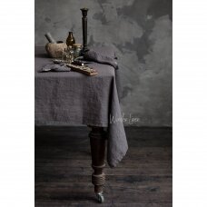 Gray Linen Tablecloth