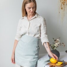 Blue Lace Linen Cafe Apron